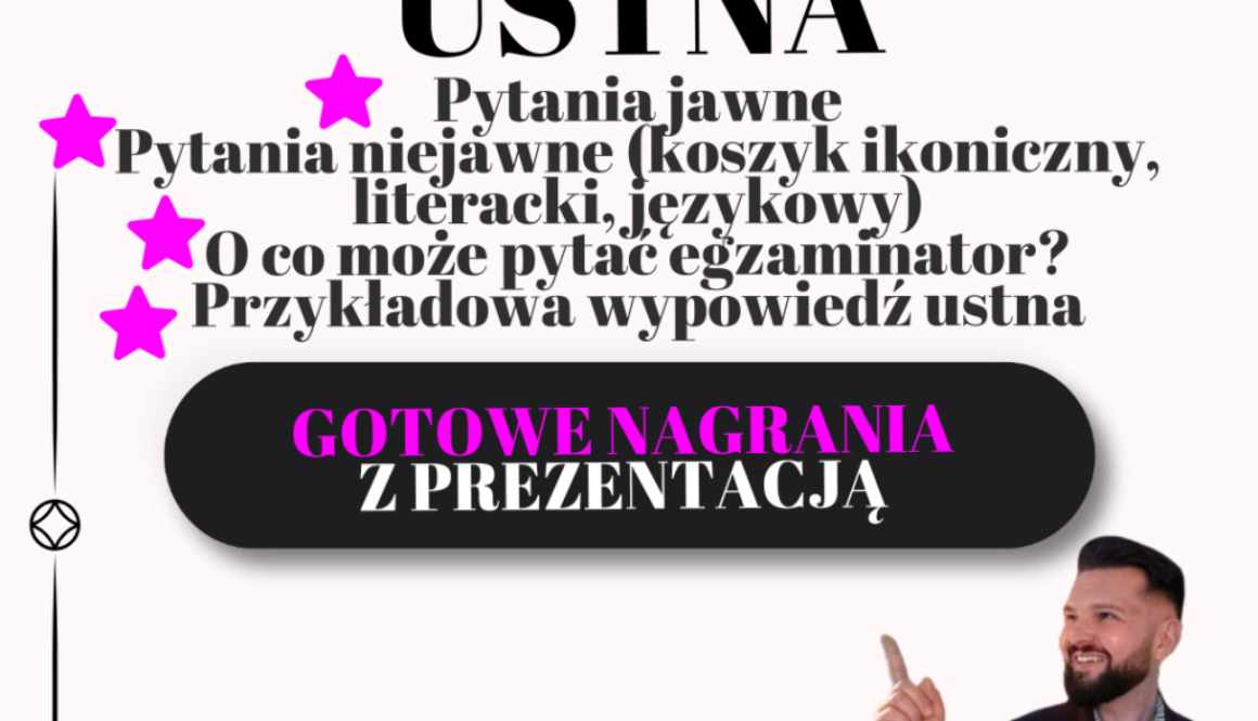 Matura ustna z polaka na 100%