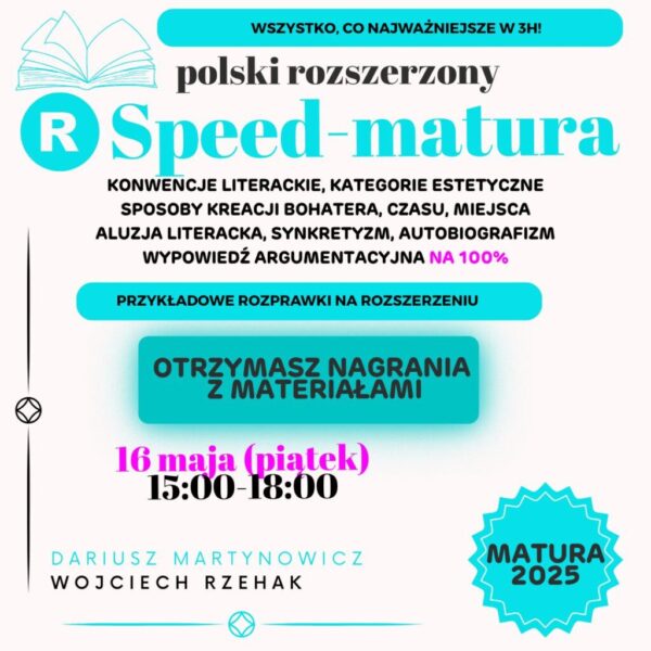 SPEED-matura rozszerzona z polaka