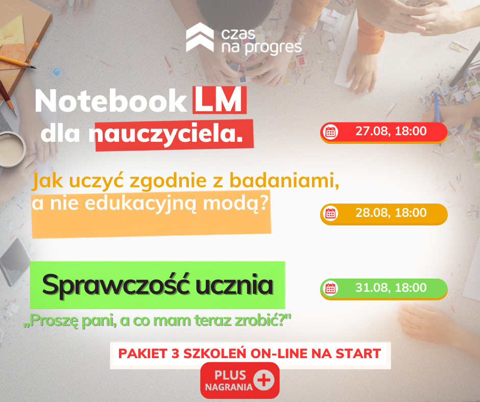 Nauczyciel na START - pakiet 3 szkoleń