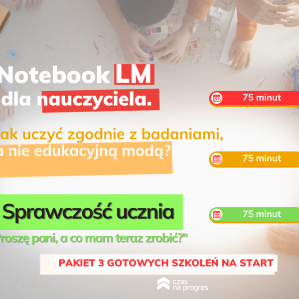 Nauczyciel na START - pakiet 3 nowych nagranych szkoleń